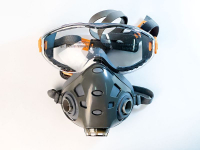 Полумаска фильтрующая с интегрированными очками Jeta Safety Air Optics 9500, размер L